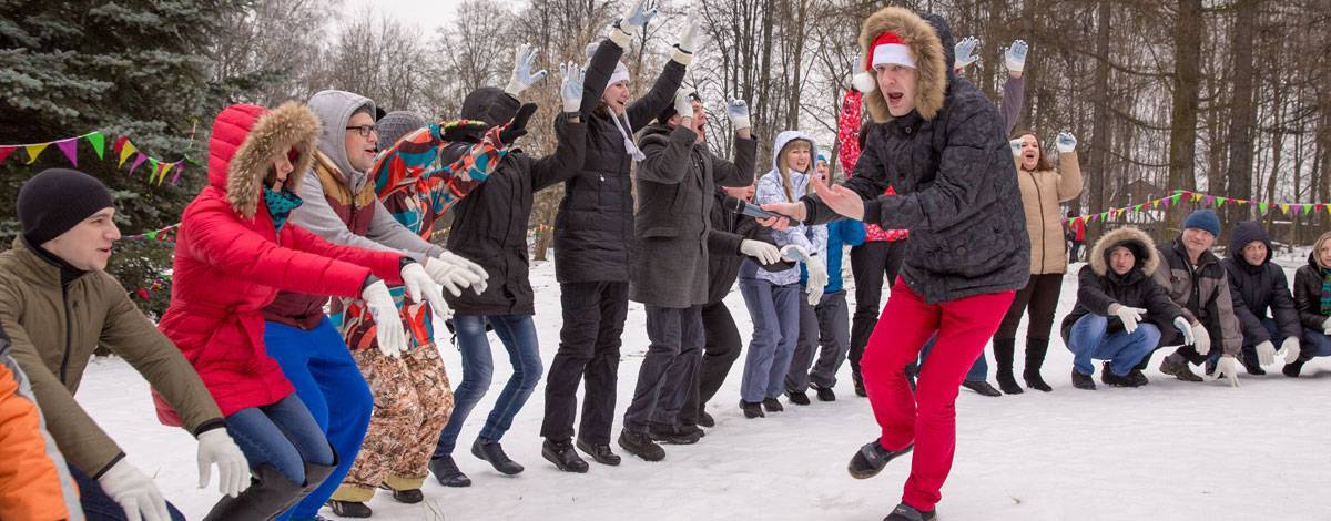 Новогодние забавы — спортивные эстафеты. зимний праздник на улице с участием родителей