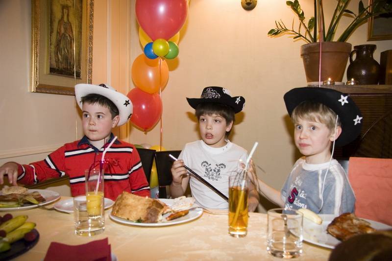 Детский праздник в ковбойском стиле