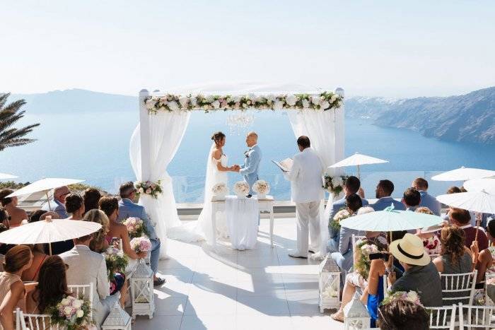 Свадьба в греческом стиле и советы по её организации- обзор +видео