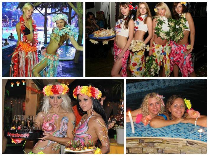 Готовим вечеринку в гавайском стиле: всё будет «aloha»! гавайская вечеринка: оформление, меню, костюмы, конкурсы