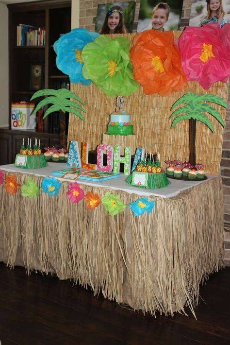Тропическая или «гавайская» вечеринка: идея для детского праздника