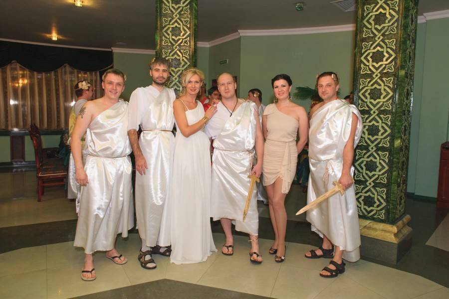 Классическая свадьба в греческом стиле: античная красота древних мифов