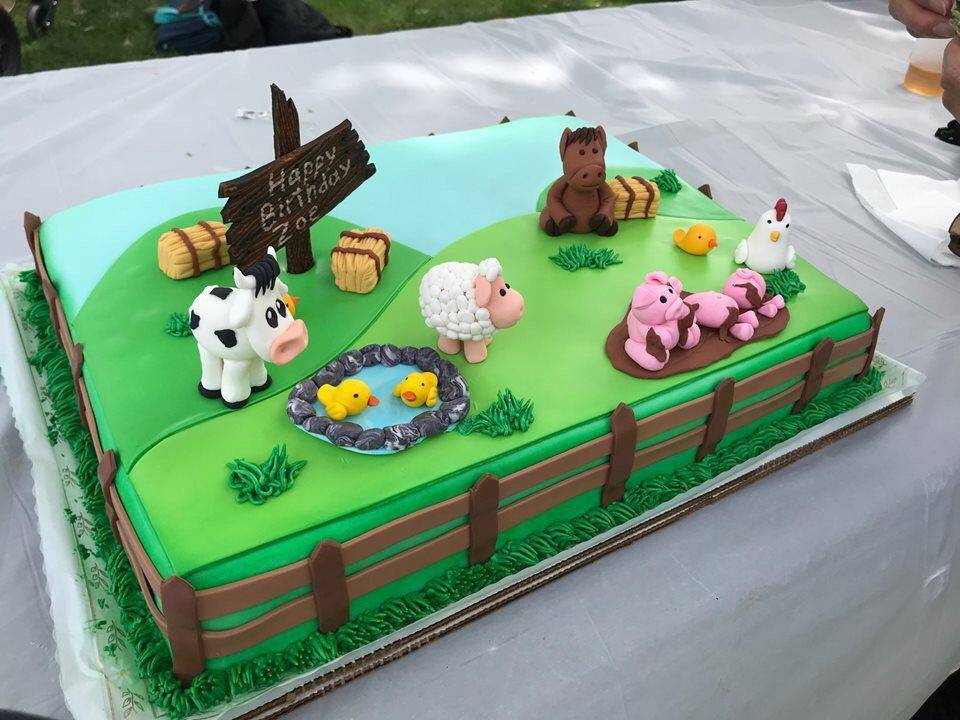 Детский день рождения в стиле «ферма»