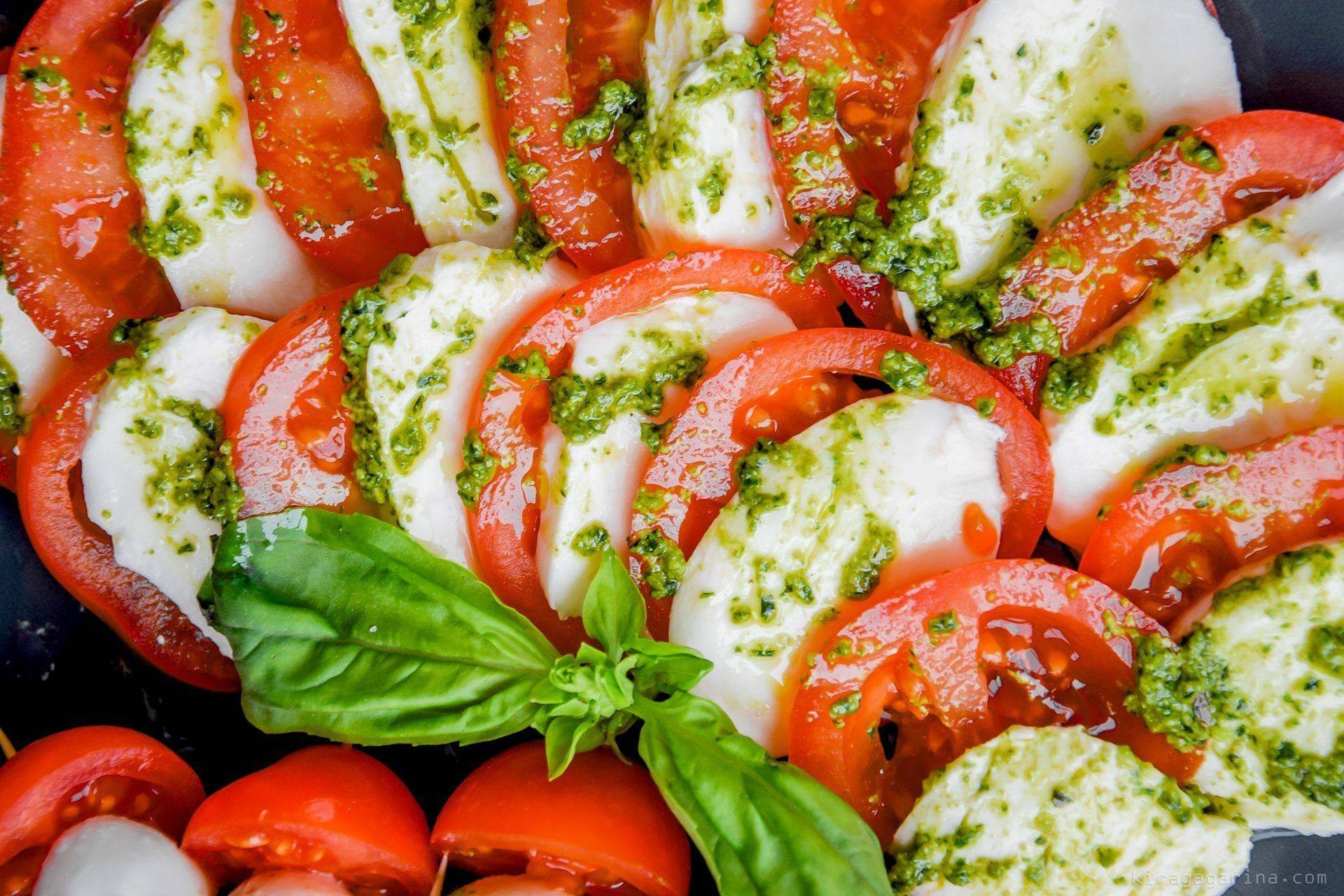 10 лучших рецептов салат капрезе