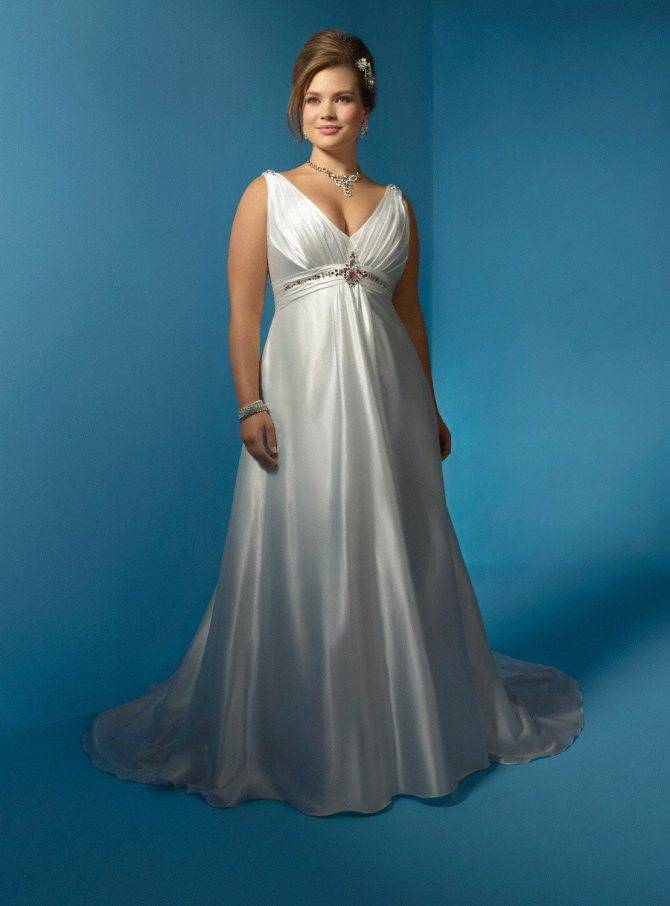 Какие модели вечерних платьев подойдут полным женщинам на свадьбу, советы дизайнеров