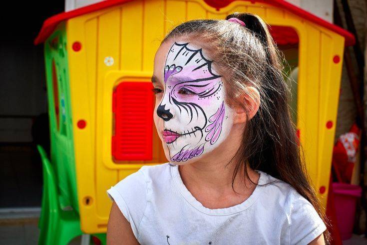 Аквагрим для девочек и мальчиков: рисунки на лице, из чего создается макияж, мастер-класс грима для девочки