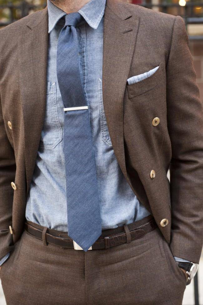 Основные правила ношения мужского галстука
