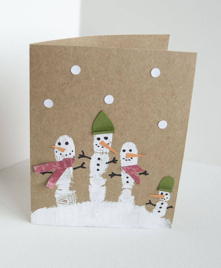 132 красивые новогодние открытки своими руками: для детей, деду морозу, на конкурс