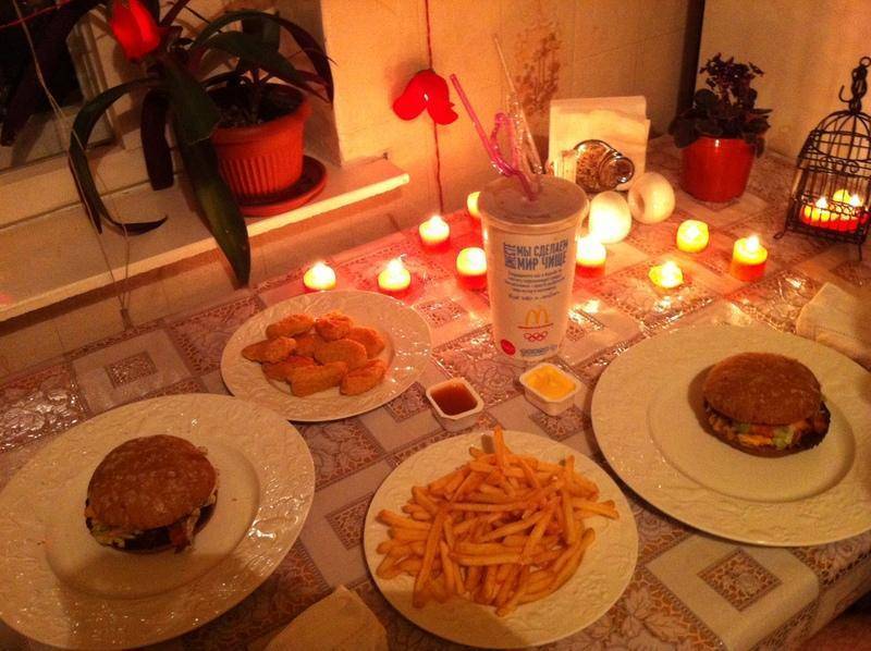 Лучшие рецепты для романтического ужина