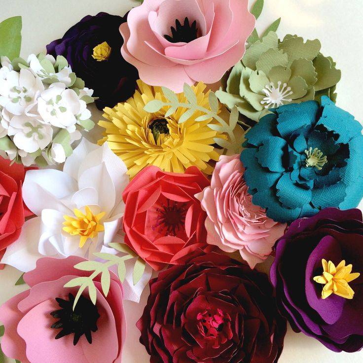 Идеи как сделать объемные цветы из бумаги — идеи оформления и украшения искусственными цветами (95 фото и видео)