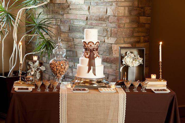 Шоколадная свадьба: фото и идеи оформления зала, пригласительных, кортежа, подбор нарядов, виды свадебного торта, конкурсы, развлечения, тематические вариации