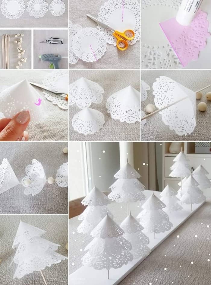 Как сделать елку из бумаги: оригинальные идеи и пошаговое фото