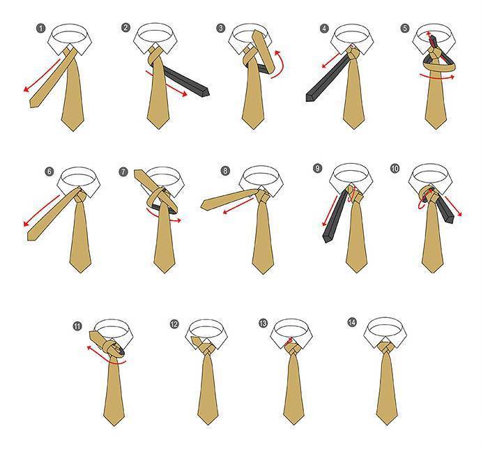 Как завязать тонкий галстук - схема и фото инструкции
как завязать тонкий галстук - схема и фото инструкции