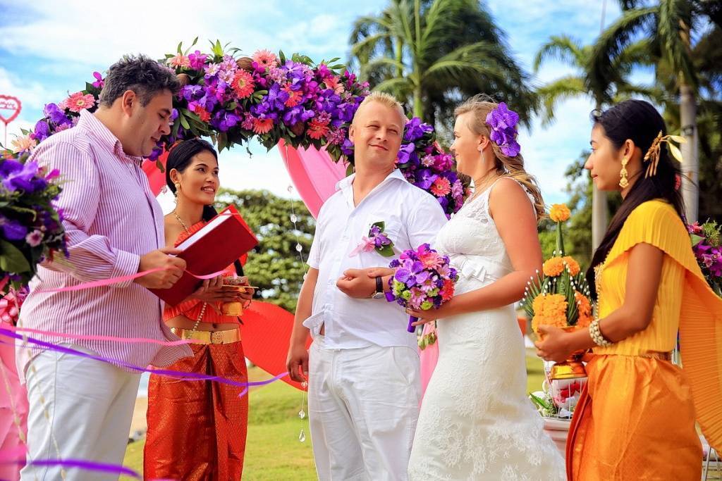 Организация свадьбы в тайланде вместе с агентством a2 wedding