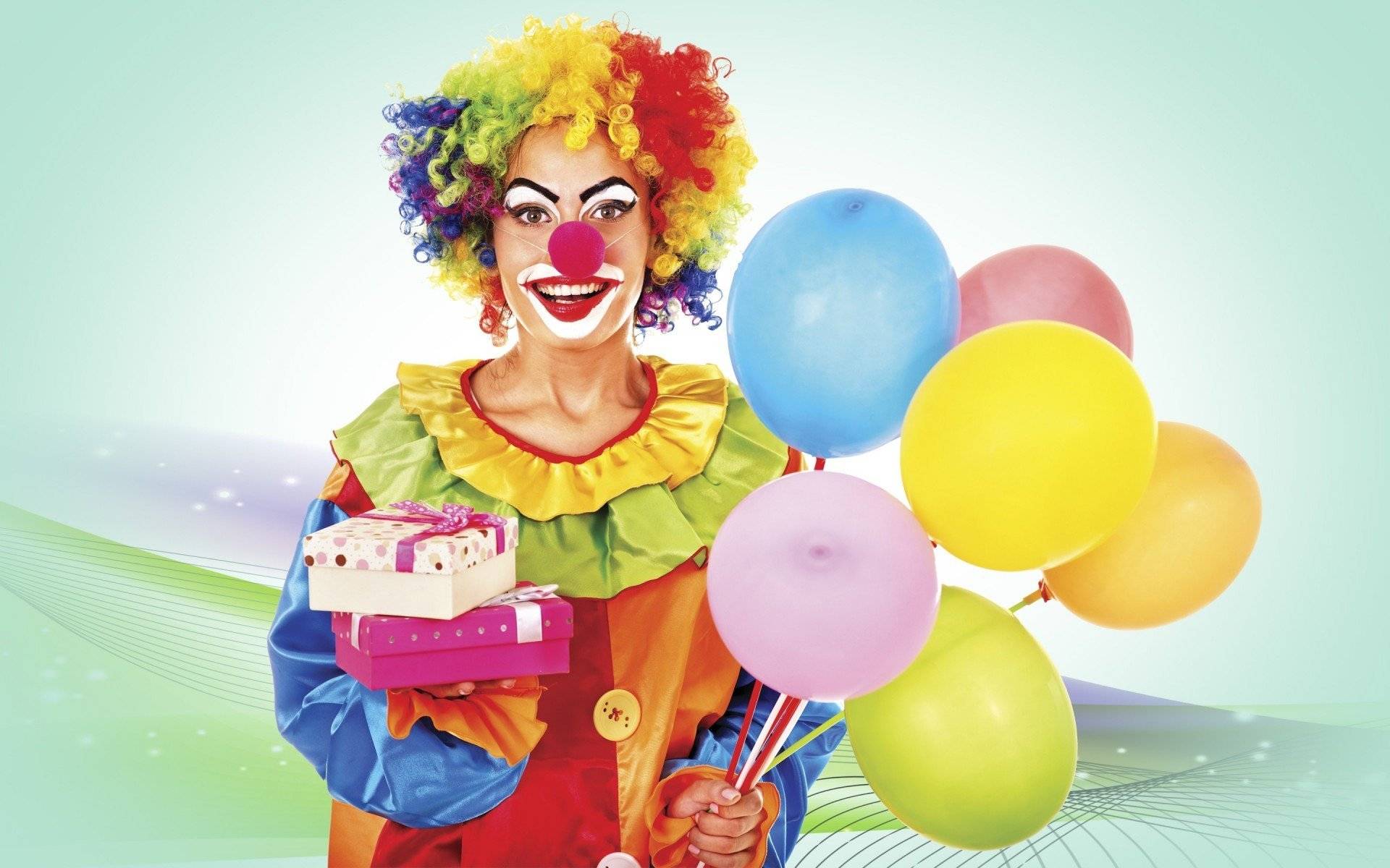 День рождения с клоуном смешулькиным с детьми 3-4 лет | материал (младшая группа) на тему: