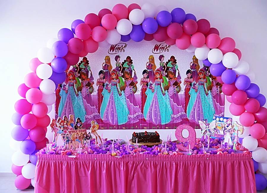 Праздник для девочек в стиле winx. детский день рождения: вечеринка для девочек в стиле винкс.