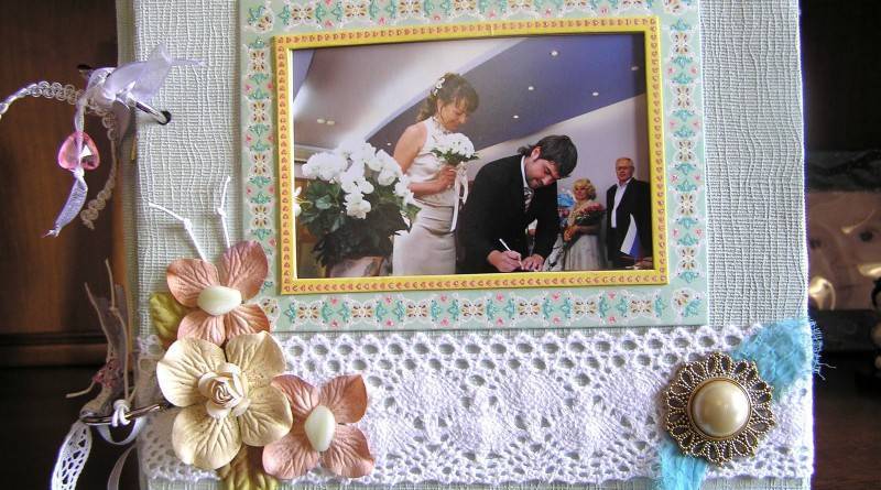 Свадебный альбом своими руками для фотографий: фотокнига ручной работы, примеры оформления