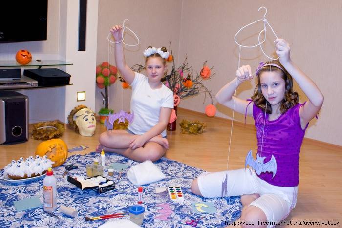 Детские конкурсы на хэллоуин