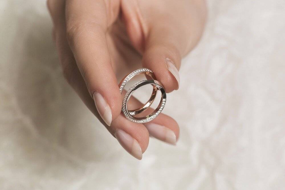 На какую руку одевают помолвочное и обручальное кольцо, история обручального кольца