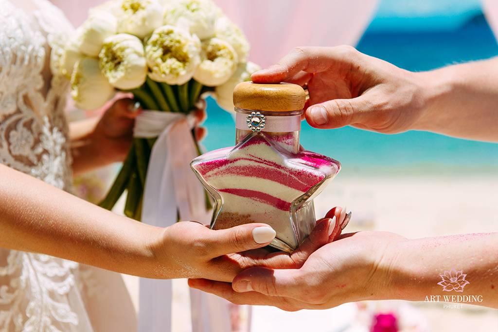Песочная церемония: добавляем изюминку в свадебное торжество