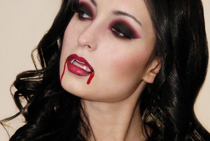 Вампирский макияж