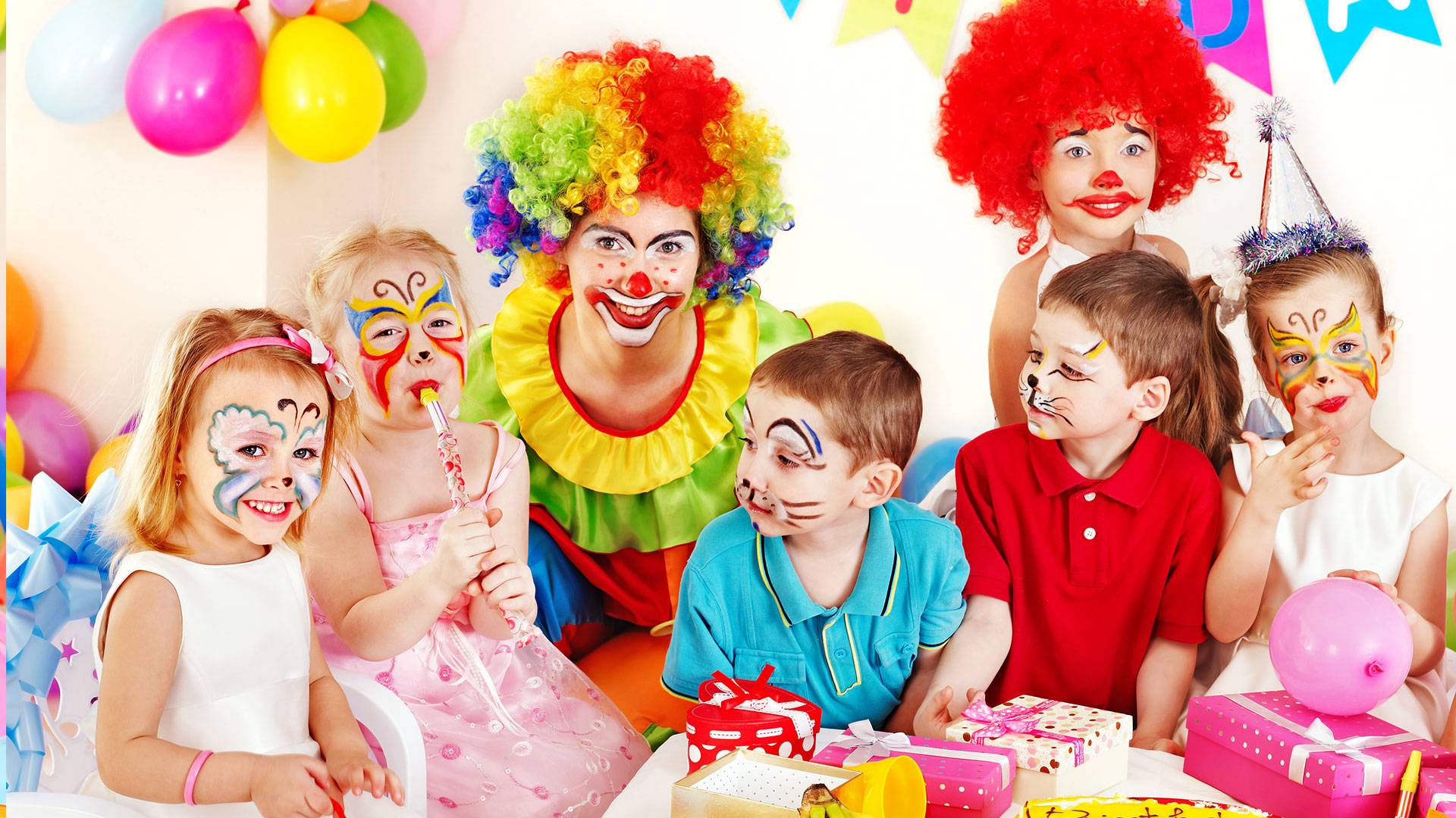 Клоуны - аниматоры на детский праздник, день рождения ребенка в спб
