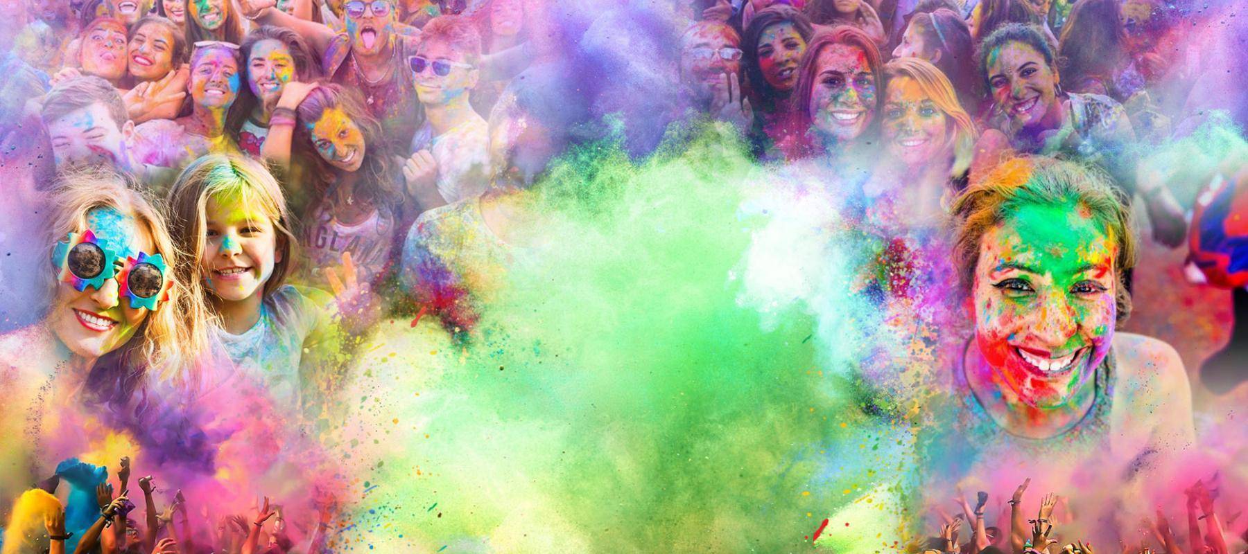 Цветная вечеринка: яркий праздник для детей и взрослых | fiestino.ru