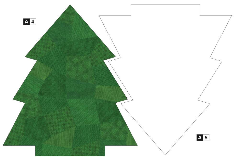 Шаблоны елки для вырезания (распечатки) из бумаги к новому 2023 году – sovet-podarok.ru