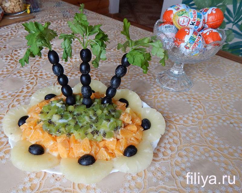 Украшение салатов: оригинальные идеи для праздничного стола
